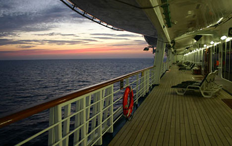 Cruise Ship Deck - Cruise ship Crime